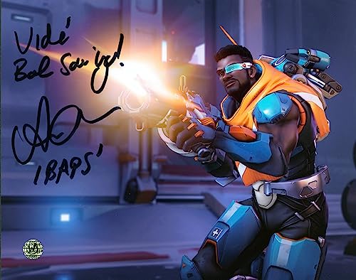 Benz Antoine Overwatch Authentic Signed 8x10 Photo Wizard World #009985