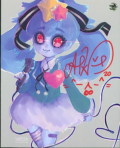 Sarah Wiedenheft Zombie Land Saga Signed 8x10 Photo Wizard World #023945