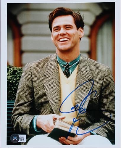 Jim Carey The Truman Show Authentic Signed 8x10 Photo BAS #BK12687