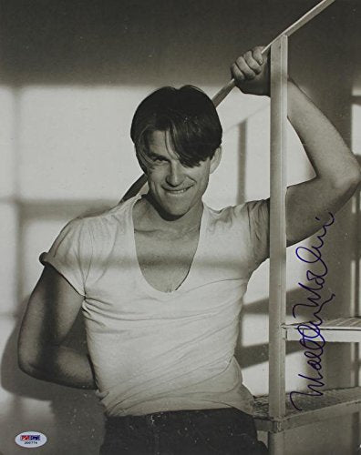 Matthew Modine Authentic Signed 12X15 Herb Ritts Photo PSA/DNA #J00774