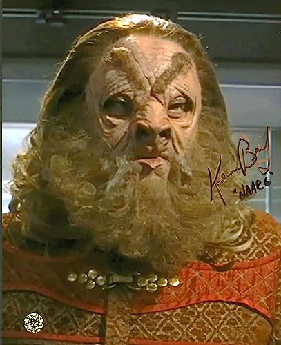 Kevin Brief Star Trek Enterprise "Naarg" Signed 8x10 Photo Wizard World #029684
