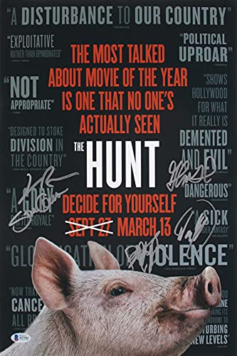 The Hunt (4) Gilpin, , Blum, Crim & Howerton Signed 12x18 Photo BAS #A57562