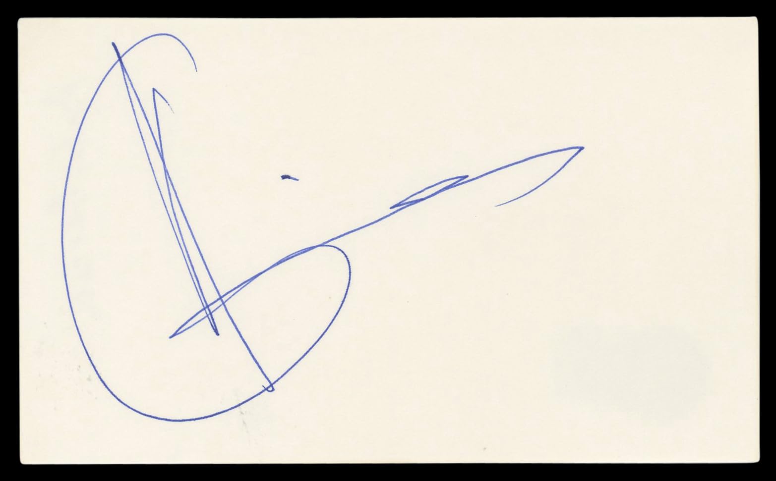 Andy Garcia The Untouchables Authentic Signed 3x5 Index Card BAS #BL96360