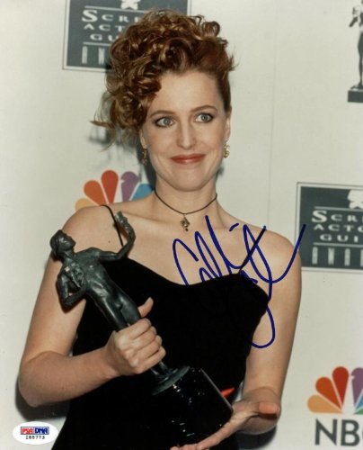 Gillian Anderson The X-Files Signed Authentic 8X10 Photo PSA/DNA #I85773