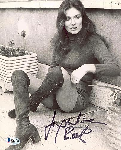 Jacqueline Bisset The Deep Authentic Signed 8x10 Sexy Photo BAS #U14558