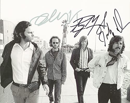 The Doors (3) Manzareck, Densmore & Krieger Signed 8x10 Photo BAS #AB14377