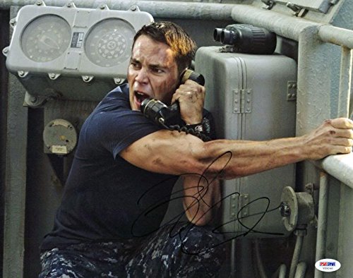 Taylor Kitsch Battleship Signed Authentic 11X14 Photo PSA/DNA #V29240