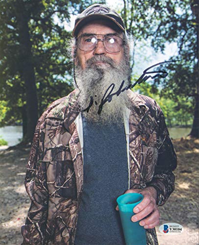 Si Robertson Duck Dynasty Authentic Signed 8x10 photo Autographed BAS #Y30104