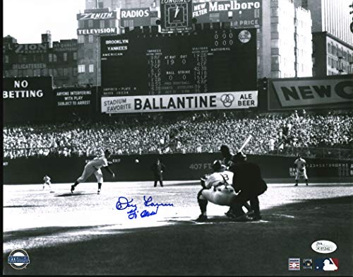 Yankees Yogi Berra & Don Larsen Authentic Signed 11x14 Photo JSA #K61245