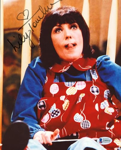 Lily Tomlin Rowan & Martin's Laugh-In Authentic Signed 8x10 Photo BAS #Z99532
