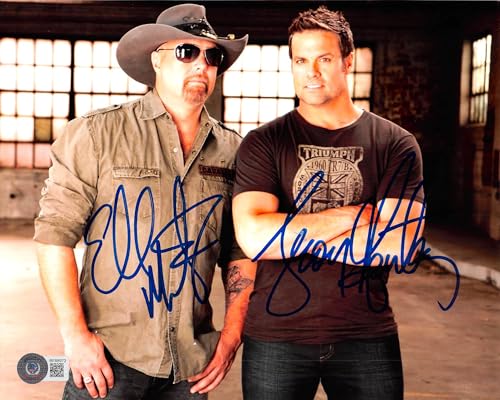 Eddie Montgomery & Troy Gentry Montgomery Gentry Signed 8x10 Photo BAS #BF88972