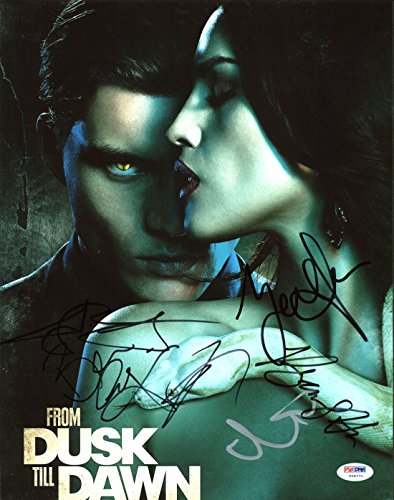 From Dusk Till Dawn Cast (6) Authentic Signed 11X14 Photo PSA/DNA #Y06771