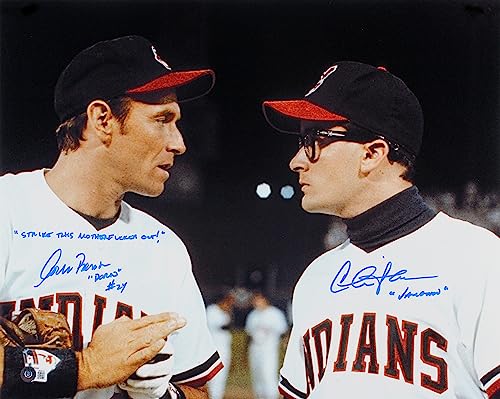 Charlie Sheen & Corbin Bernsen Major League "STMFO" Signed 16x20 Photo BAS Wit 4