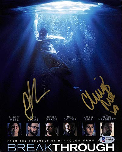 Chrissy Metz & Josh Lucas Breakthrough Authentic Signed 8x10 Photo BAS #H44840
