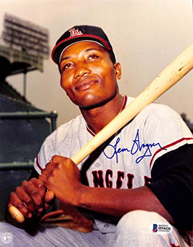 Angels Leon Wagner Authentic Signed 8x10 Photo Autographed BAS