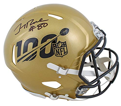 49ers Jerry Rice Authentic Signed NFL 100 Full Size Speed Proline Helmet BAS Wit