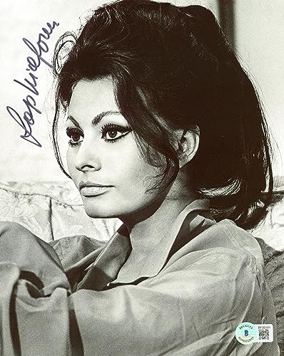 Sophia Loren A Countess From Hong Kong Authentic Signed 8x10 Photo BAS #BF06181