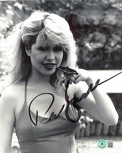 Pia Zadora Butterfly Authentic Signed 8x10 Black & White Photo BAS #BA73250