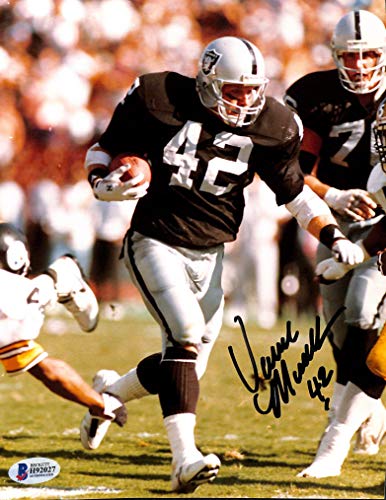 Raiders Vance McDonald Authentic Signed 8x10 Photo Autographed BAS
