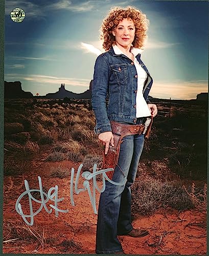Alex Kingston Doctor Who Authentic Signed 8x10 Photo Wizard World #024459