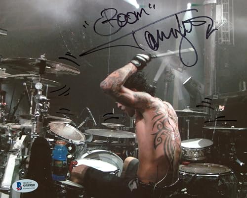 Tommy Lee Motley Crue "Boom" Authentic Signed 8x10 Photo Autographed BAS #S55980