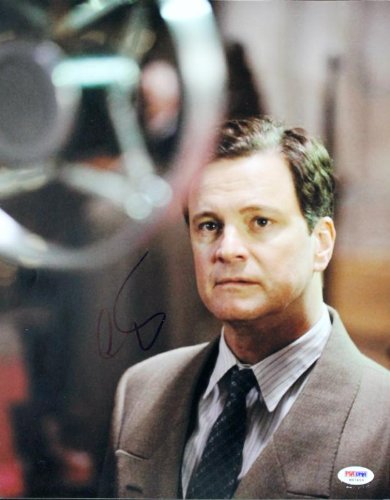 Colin Firth The Kings Speech Signed Authentic 11X14 Photo PSA/DNA #M97459