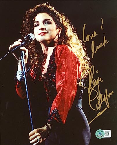 Gloria Estefan Miami Sound Machine "Love & Luck" Signed 8x10 Photo BAS #BJ018585
