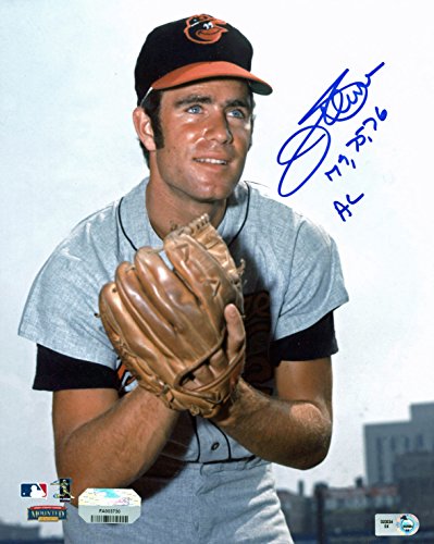 Orioles Jim Palmer "73,75, 76 AL" Authentic Signed 8x10 Photo Fanatics COA