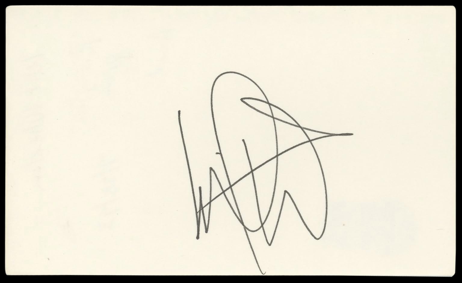 Will Wheaton Stand By Me Authentic Signed 3x5 Index Card BAS #BM58637
