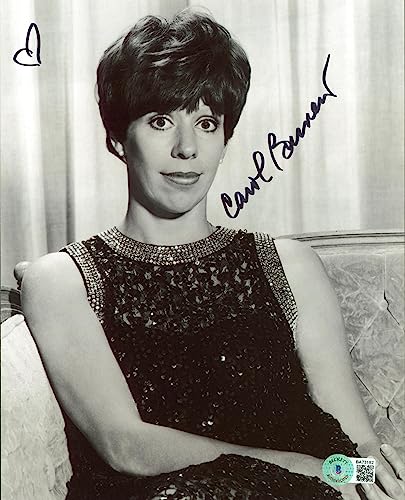 Carol Burnett Authentic Signed 8x10 Black & White Photo Autographed BAS #BA73182