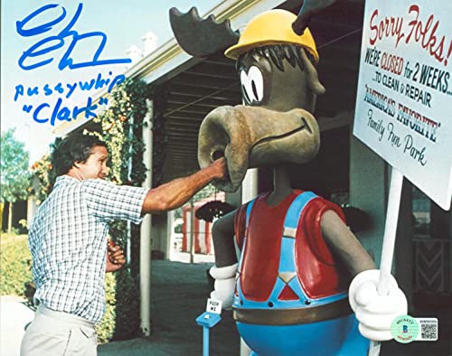 Chevy Chase Vacation "*****whip, Clark" Signed 8x10 Photo BAS Witnessed #WM90950
