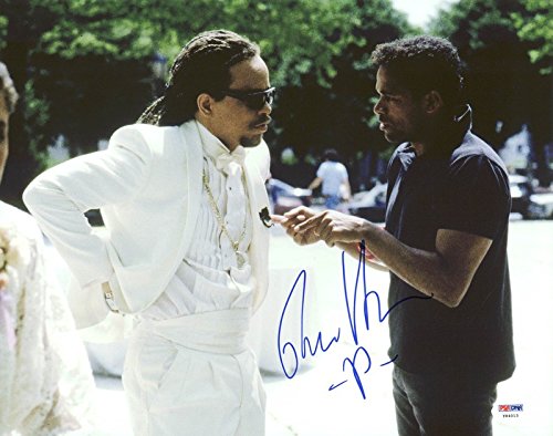 Mario Van Peebles New Jack City Signed Authentic 11X14 Photo PSA/DNA #Y84013