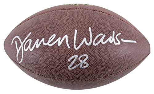 Cowboys Darren Woodson Authentic Signed Wilson Super Grip Football BAS Witnessed