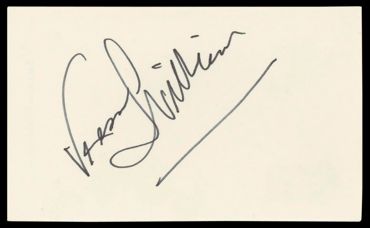 Vanessa Williams Desperate Housewives Signed 3x5 Index Card BAS #BM58667