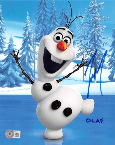 Josh Gad Frozen "Olaf" Authentic Signed 8x10 Vertical Photo Autographed BAS