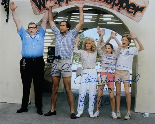 Vacation (4) Chase, D'Angelo, Hall & Barron Signed 16x20 Photo BAS Witnessed 1