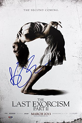 Ashley Bell The Last Exorcism Part II Authentic Signed 12x18 Photo PSA #AC17054