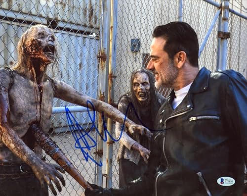 Jeffrey Dean Morgan The Walking Dead Authentic Signed 11x14 Photo BAS #E76893