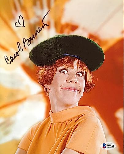 Carol Burnett Authentic Signed 8x10 Photo Autographed BAS #Z99505