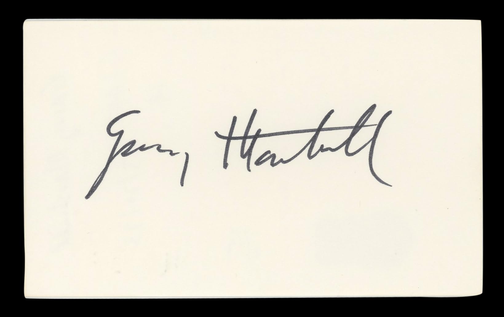Garry Marshall The Princess Diaries Authentic Signed 3x5 Index Card BAS #BL96417