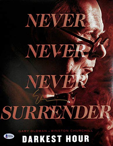 Gary Oldman Darkest Hour Authentic Signed 11x14 Photo Autographed BAS #F09209
