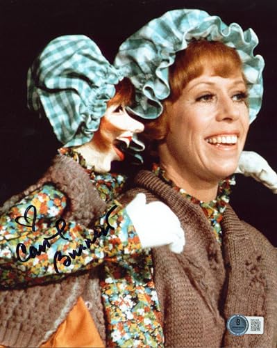 Carol Burnett Authentic Signed 8x10 Vertical Photo Autographed BAS 2