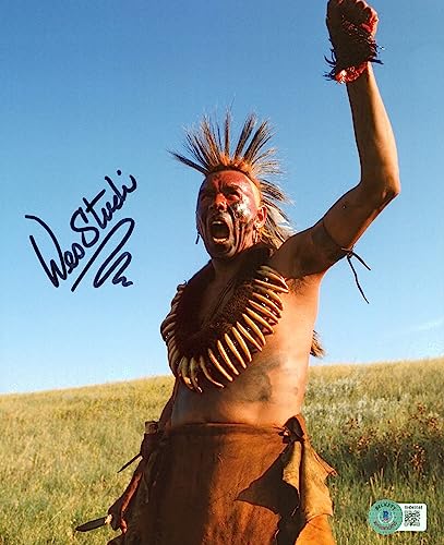 West Studi The Last of the Mohicans Authentic Signed 8x10 Photo BAS #BH049548