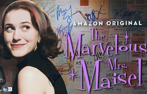 Marvelous Mrs Maisel (4) Bornstein, Brosnahan +2 Signed 12x18 Photo BAS #AB76450