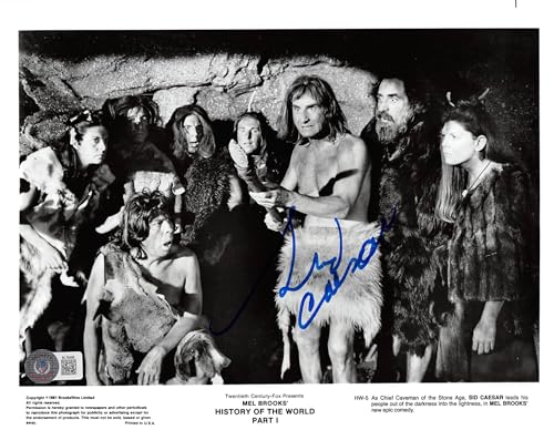 Sid Caesar History of the World: Part I Authentic Signed 8x10 Photo BAS #BL76489