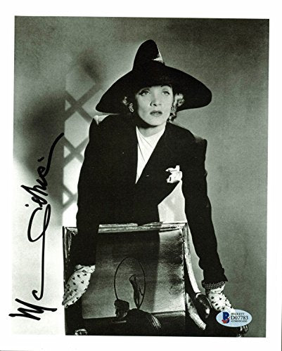 Marlene Dietrich Authentic Signed 8x10 Promotional Photo Autographed BAS #D07783