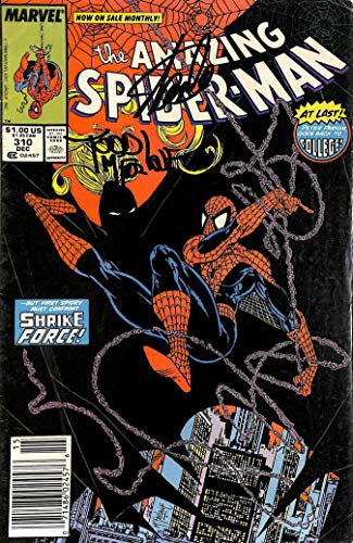 Stan Lee & Todd McFarlane Signed The Amazing Spider-Man #310 Comic BAS #E35338