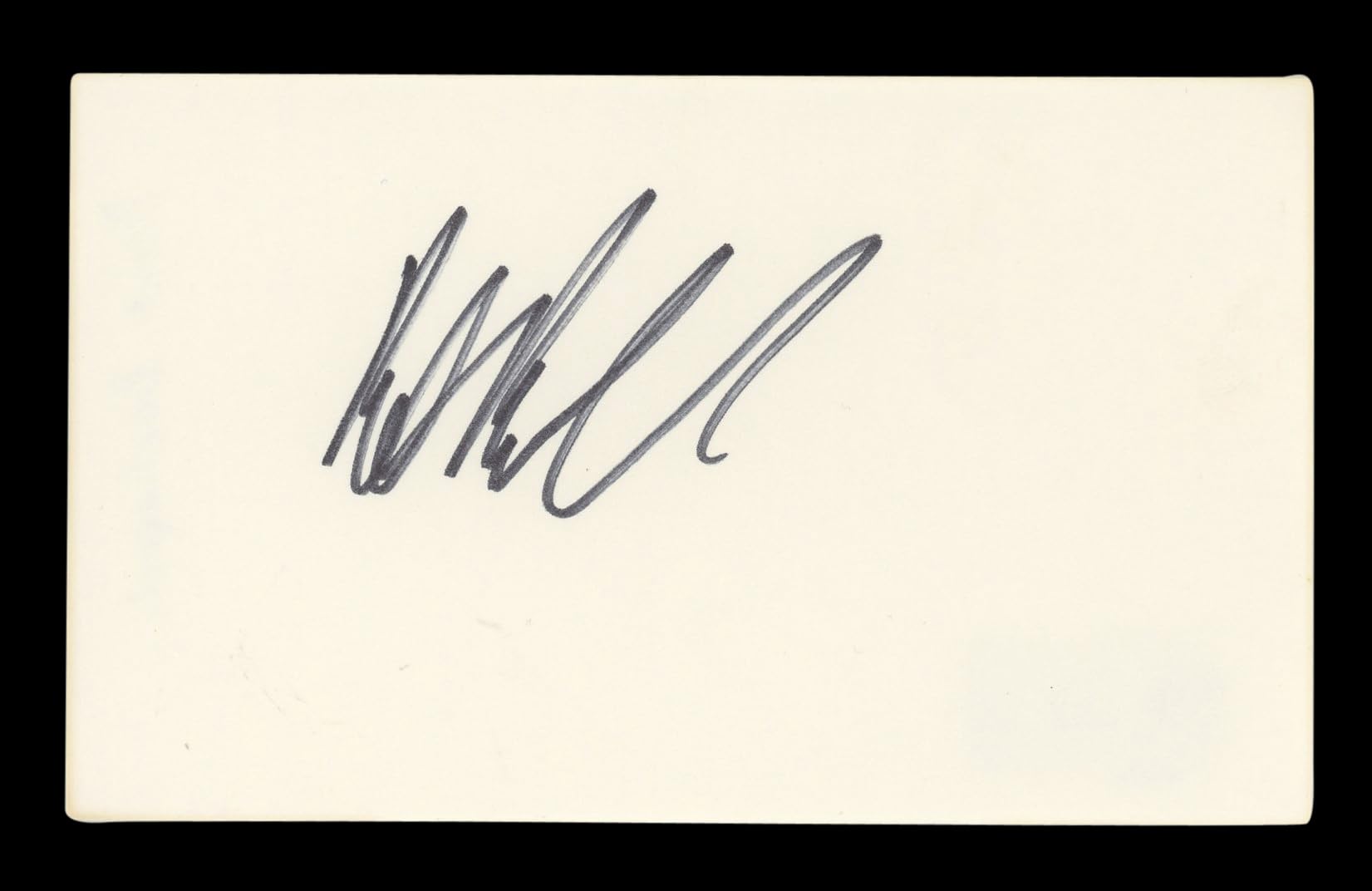 Burt Bacharach Movie Composer Signed 3x5 Index Card Autographed BAS #BM57049