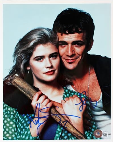 Kristy Swanson & Luke Perry Buffy the Vampire Slayer Authentic Signed BAS