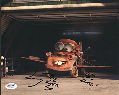 Larry The Cable Guy Cars Signed Authentic 8X10 Photo Autographed PSA/DNA #U43770
